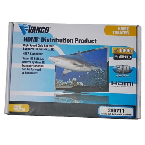 Vanco 280711 HDMI Cat5 Balun/Extender kit - Picture 1 of 3